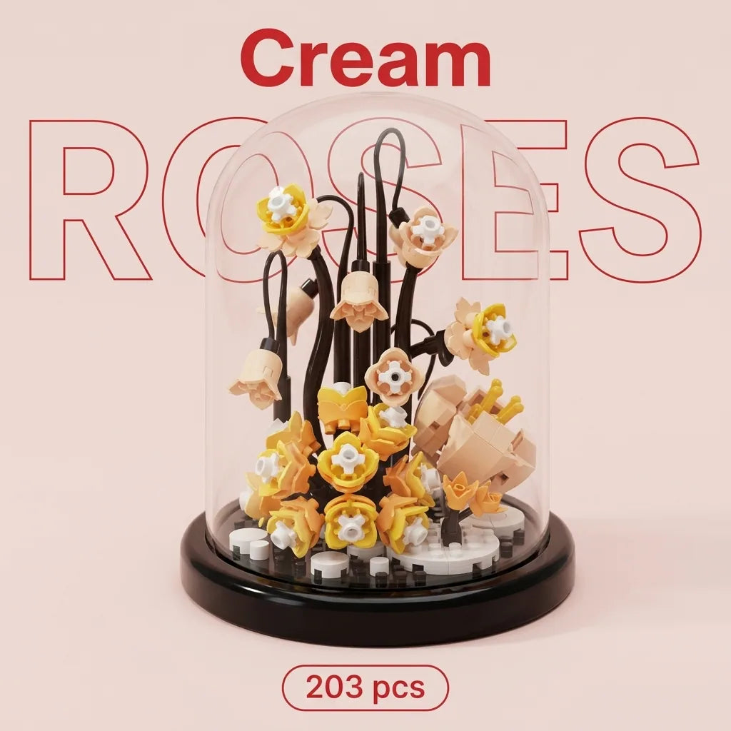 Blokk™ Bloom Dome – Build-It-Yourself Flowers That Never Wilt