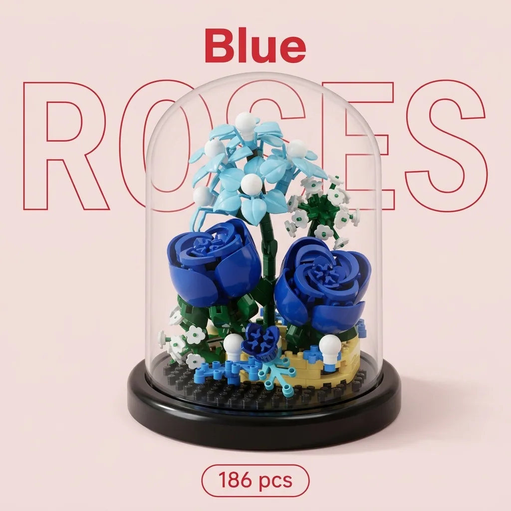 Blokk™ Bloom Dome – Build-It-Yourself Flowers That Never Wilt