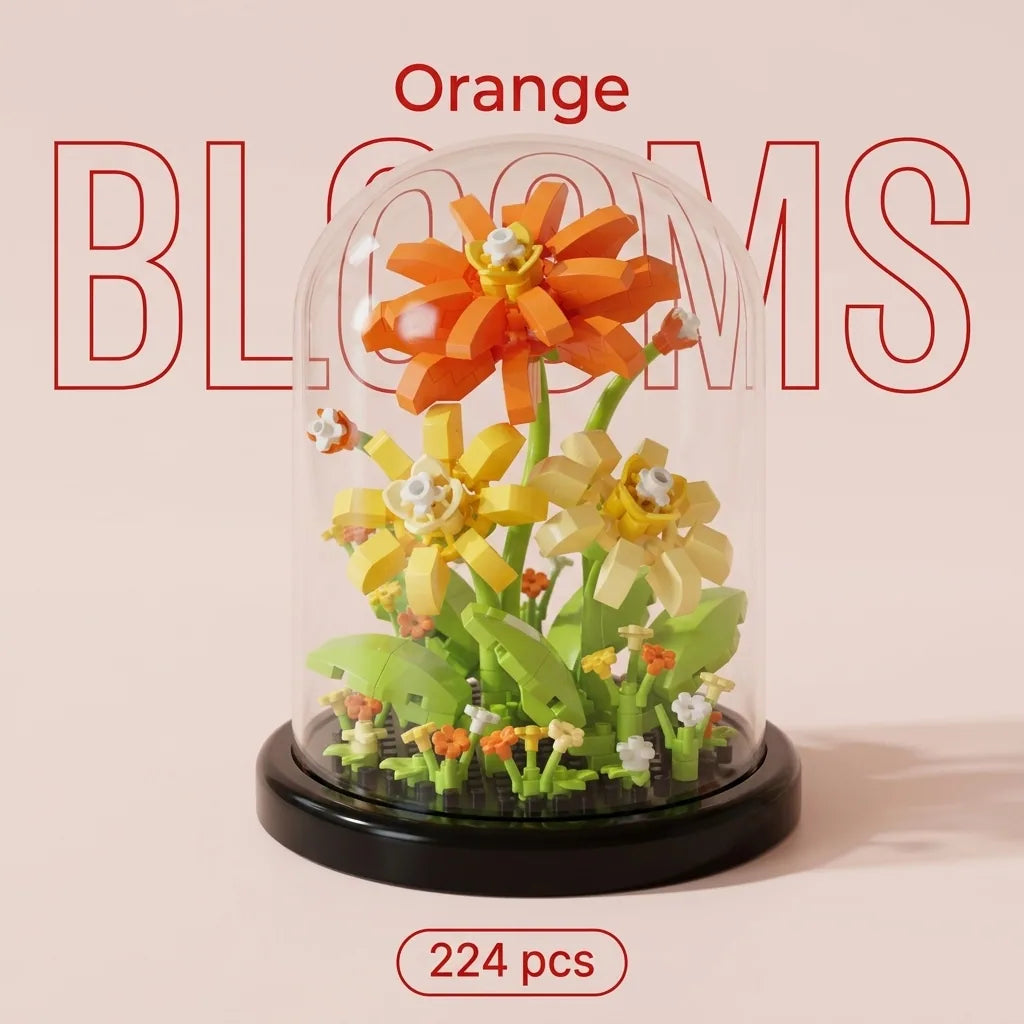 Blokk™ Bloom Dome – Build-It-Yourself Flowers That Never Wilt