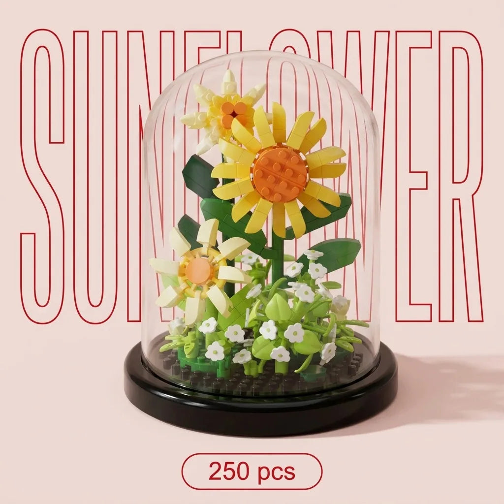 Blokk™ Bloom Dome – Build-It-Yourself Flowers That Never Wilt